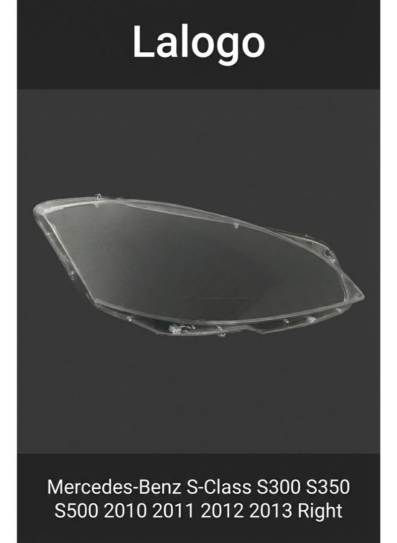 Headlight Lens Cover for Mercedes-Benz S-Class S300 S350 S500 2010 2011 2012 2013 Right-10901001R